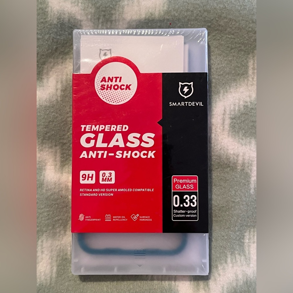 Three pack of screen protectors for iPhone 13 promax or iPhone 14+